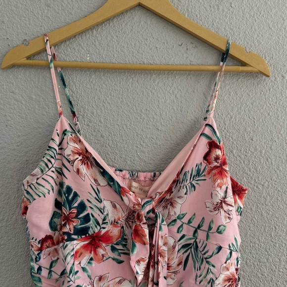 Band of Gypsies Strappy Floral Dress Size Large NWT - Picture 2 of 5